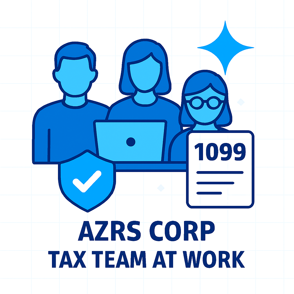 AZRS Corp Tax Team at Work